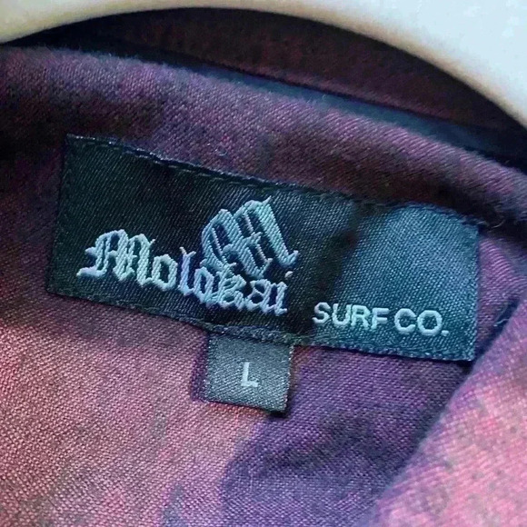 Molokai Long-Sleeve Button Up Men’s Size L - Picture 4 of 4